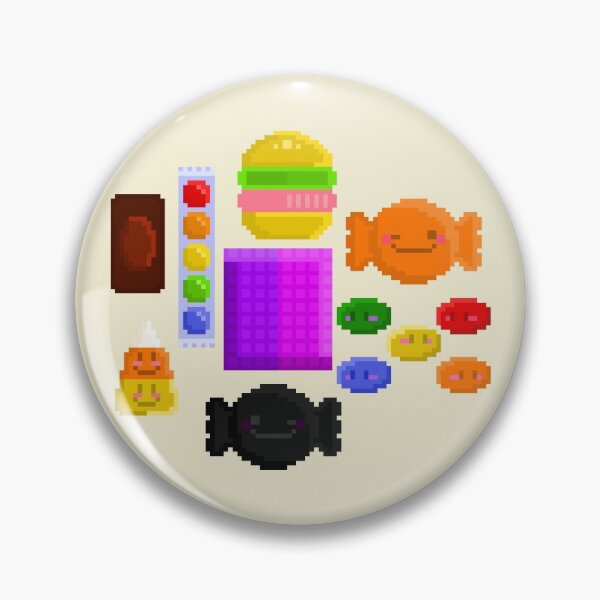 Item preview, Happy Pixel Halloween Candy designed and sold by rin3d .