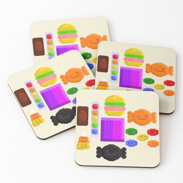 Item preview, Happy Pixel Halloween Candy designed and sold by rin3d .