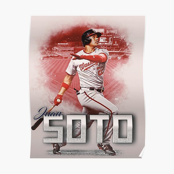  NFGGrF Juan Soto Signed Poster Canvas Art Poster And