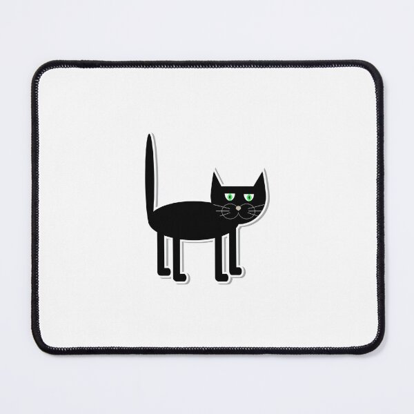 Item preview, weird black cat designed and sold by JAG2B.