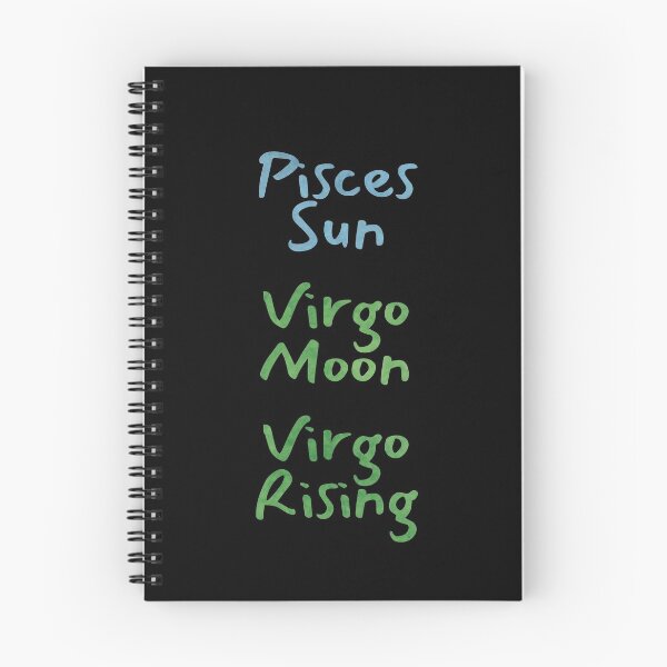 Item preview, Pisces Sun Virgo Moon Virgo Rising Text designed and sold by leomooncreates.