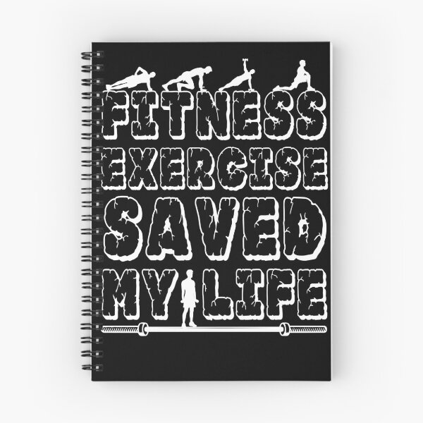 Item preview, Fitness Exercise Saved My Life designed and sold by ELIZABETHSEAS.