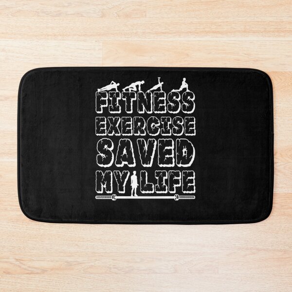 Item preview, Fitness Exercise Saved My Life designed and sold by ELIZABETHSEAS.