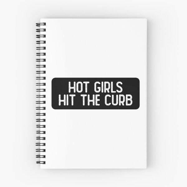 Item preview, Hot Girls Hit The Curb Cool Biker designed and sold by Sour Soul.