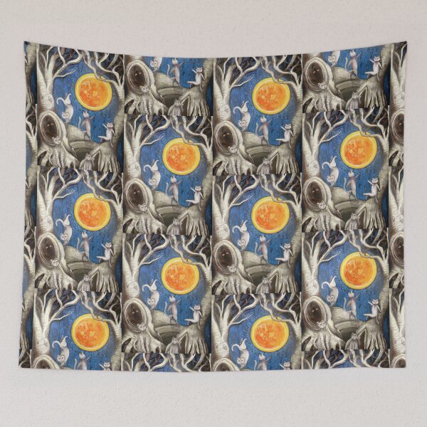 Item preview, they dance under the light of the moon paper cut designed and sold by melaniedann.
