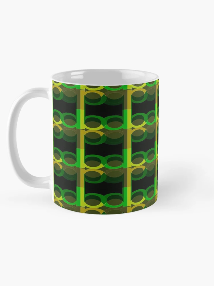 Thumbnail 5 of 6, Coffee Mug, Geometric Patterns Using Small Letter b Design 2 designed and sold by ClassyPatterns.