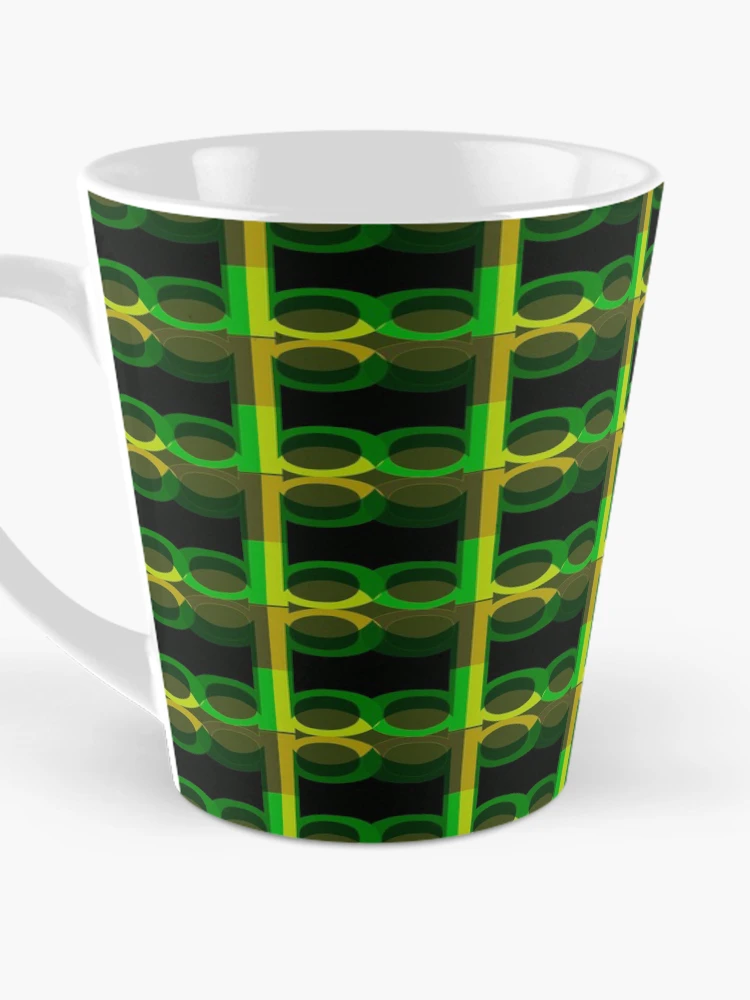Thumbnail 3 of 4, Coffee Mug, Geometric Patterns Using Small Letter b Design 2 designed and sold by ClassyPatterns.