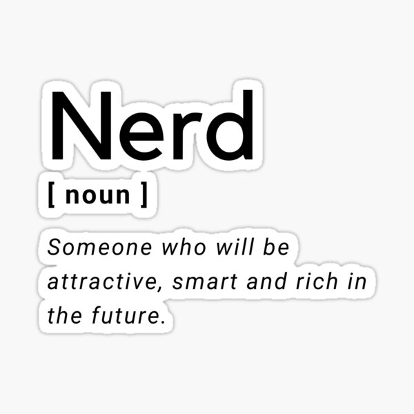 Item preview, Nerd definition designed and sold by Amine-Creation.