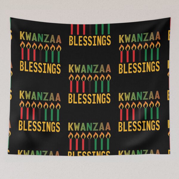 Item preview, Kwanzaa Blessings - Happy Kwanzaa - Kwanza Principles - Umoja, Kuumba designed and sold by Luvjesus2.