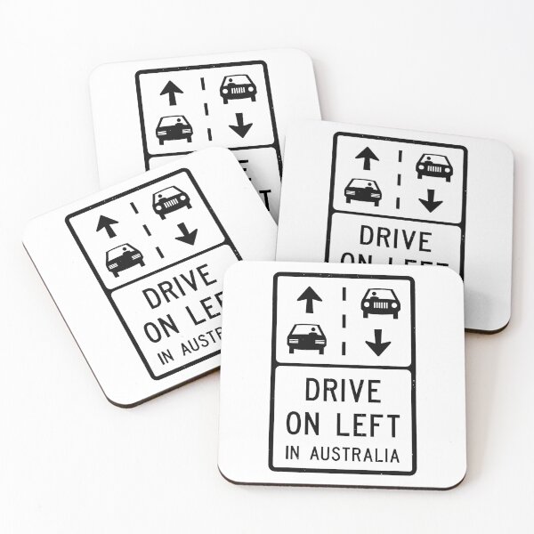 Item preview, Drive on Left in Australia designed and sold by Parag's Travel Shop.