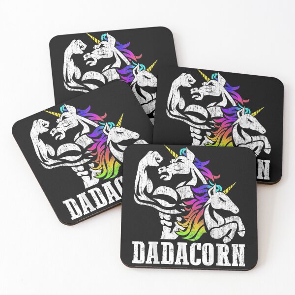 Item preview, Dadacorn Fathers Day for Dad of Unicorn Daughter designed and sold by JacekshiAmra.