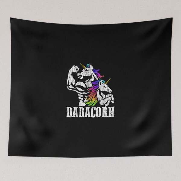Item preview, Dadacorn Fathers Day for Dad of Unicorn Daughter designed and sold by JacekshiAmra.