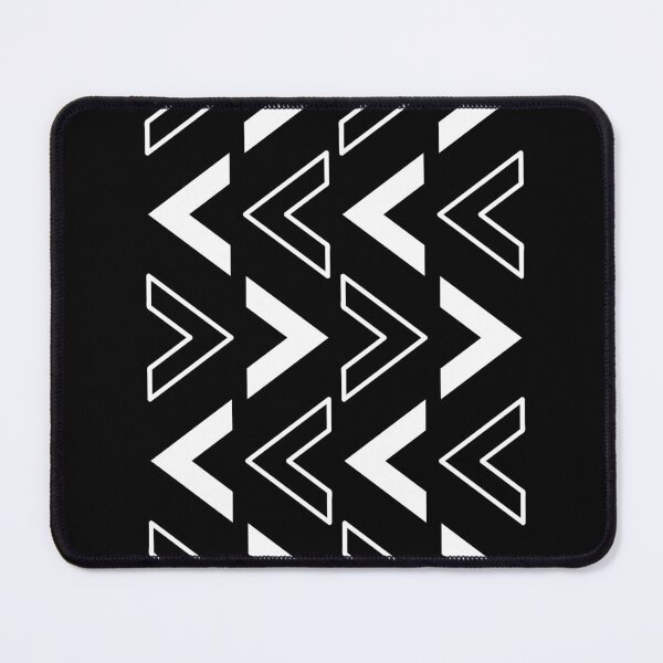 Item preview, Preppy Bohemian Modern Geometric Grey Black and White Arrow Pattern  designed and sold by IamTrending.