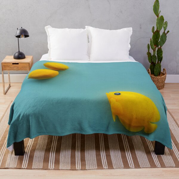 Item preview, Three yellow angel fish designed and sold by orangerinka.