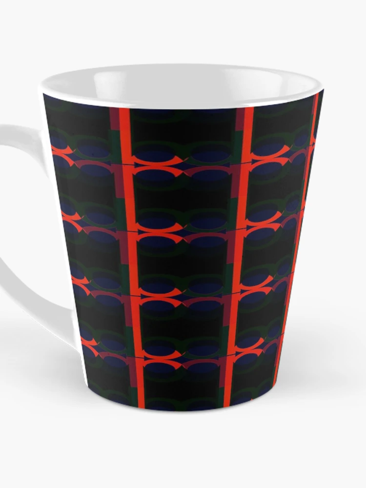 Thumbnail 3 of 4, Coffee Mug, Geometric Patterns Using Small Letter b Design 3 designed and sold by ClassyPatterns.