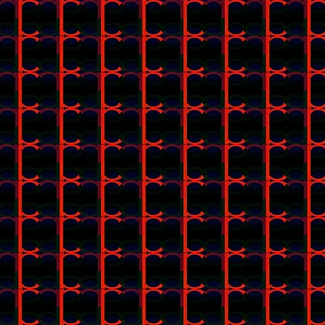 Artwork thumbnail, Geometric Patterns Using Small Letter b Design 3 by ClassyPatterns