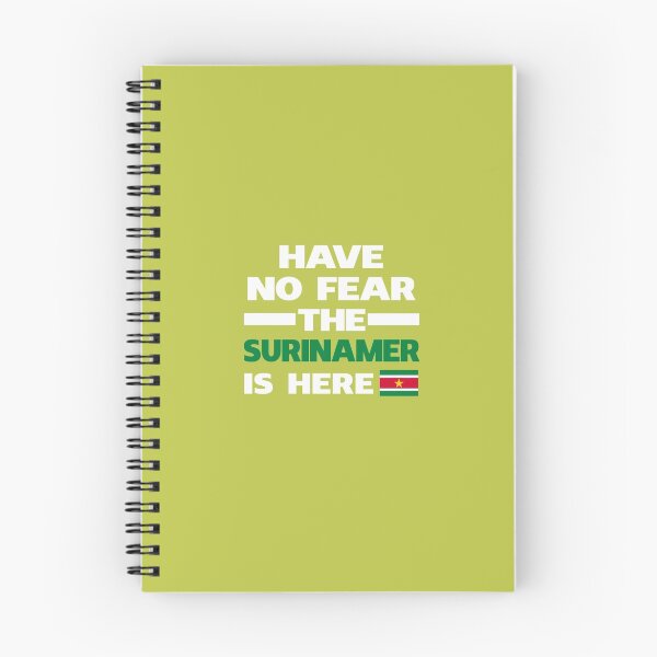 Item preview, No Fear Surinamer Is Here Suriname Pride designed and sold by AlwaysAwesome.