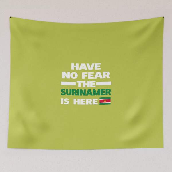Item preview, No Fear Surinamer Is Here Suriname Pride designed and sold by AlwaysAwesome.