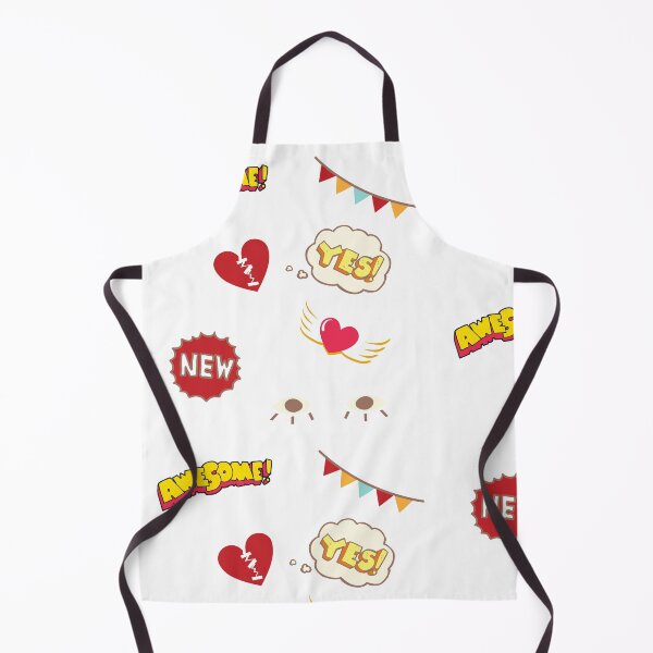Item preview, red & yellow sticker pack designed and sold by bohemedesign.