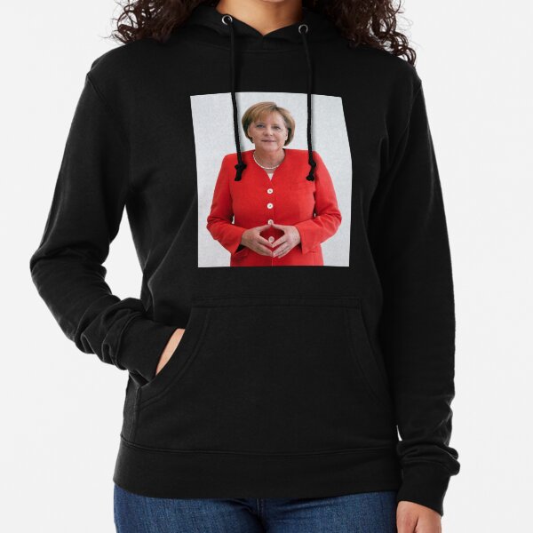 Angela Merkel| Perfektes Geschenk Leichter Hoodie