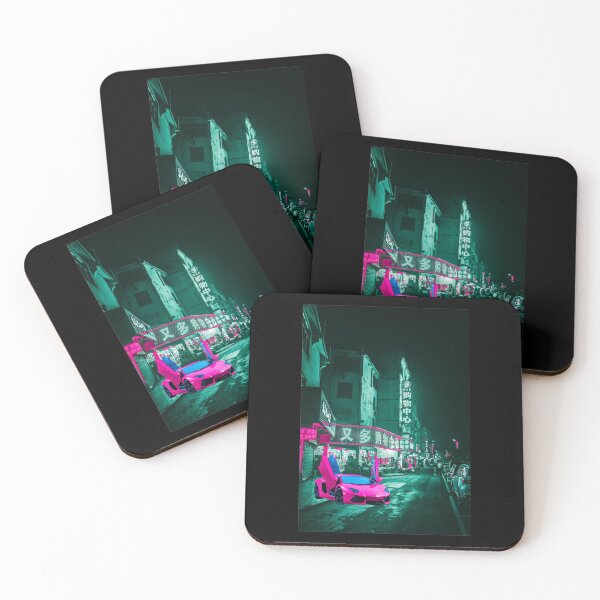 Item preview, Tokyo Neon Car Retro Synthwave designed and sold by Jeff Creative.