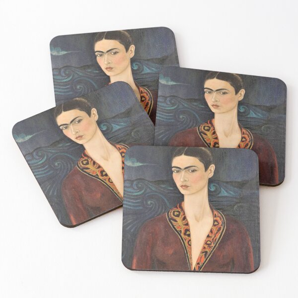 Item preview, Frida Kahlo "Self Portrait in a Velvet Dress" designed and sold by lava-girl.