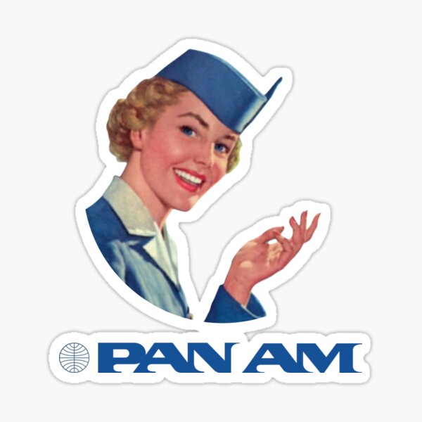 Item preview, PAN AM AIRLINES - VINTAGE - VINTAGE STYLE - LOGO PAN AM designed and sold by Tropical Blood.