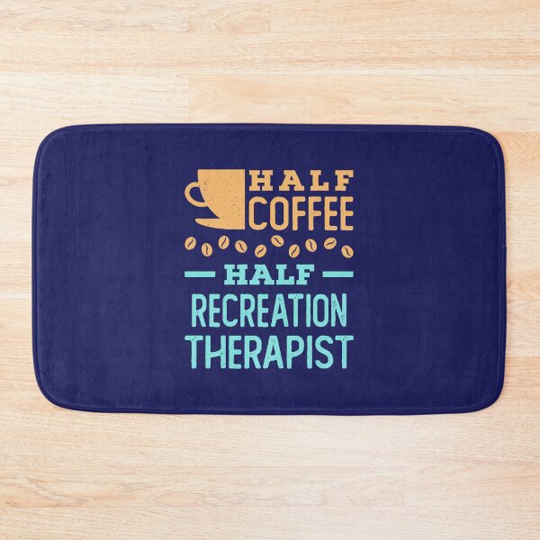 Item preview, Half Coffee Half Recreation Therapist designed and sold by jaygo.
