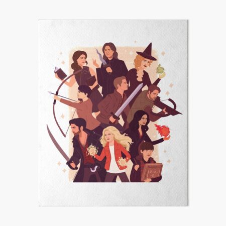 Once Upon a Time Art Board Print