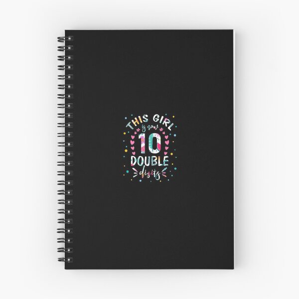 Item preview, This Girl Is Now 10 Double Digits 10th birthday designed and sold by SeyedshiNaia.