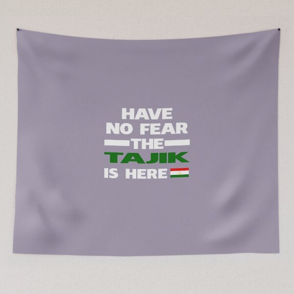 Item preview, No Fear Tajik Is Here Tajikistan Pride designed and sold by AlwaysAwesome.