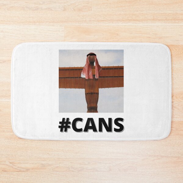 Item preview, Newcastle United NUFC Takeover Design - Saudi Angel of The North #Cans - Men's White T-Shirt designed and sold by raretshirtsuk.