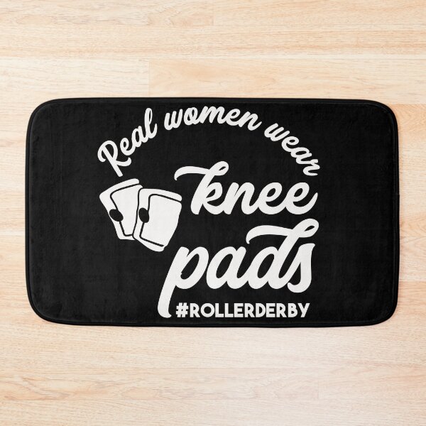 Item preview, Real woman wear knee pads designed and sold by pnkpopcorn.