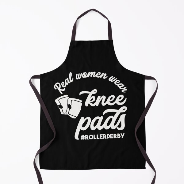 Item preview, Real woman wear knee pads designed and sold by pnkpopcorn.