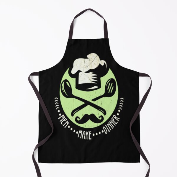 Item preview, Men Make Dinner Funny Chef Cooking Vintage Christmas Gift  designed and sold by Zoo-Moo.