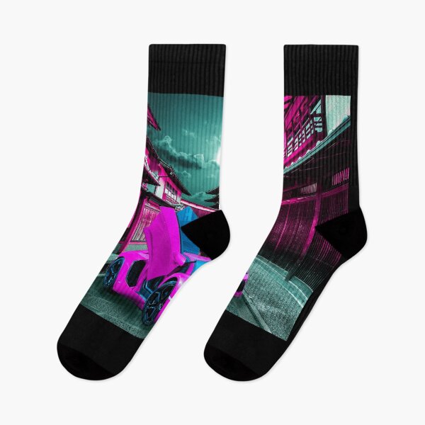 Item preview, Tokyo Neon Car Retro Synthwave designed and sold by Jeff Creative.