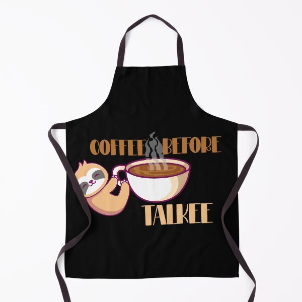 Item preview, Coffee before talkee sloth- funny coffee day designed and sold by Designs Of all kinds.