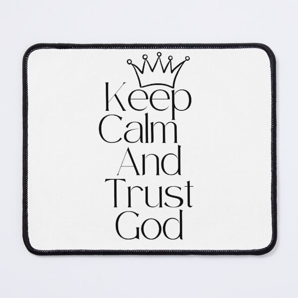 Item preview, Keep calm and trust God  designed and sold by designerpriti.