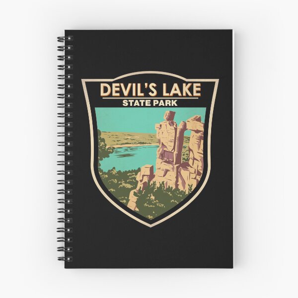 Item preview, Devil's Lake State Park Wisconsin Devils Doorway Badge designed and sold by KrisSidDesigns.