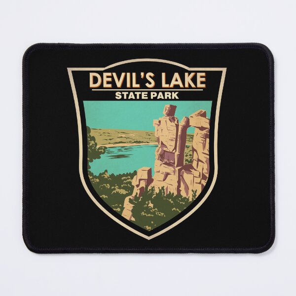 Item preview, Devil's Lake State Park Wisconsin Devils Doorway Badge designed and sold by KrisSidDesigns.