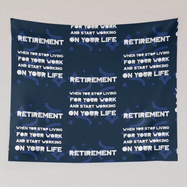 Item preview, Funny Retirement Definition: Start to work on your life. designed and sold by Rebel-Design.