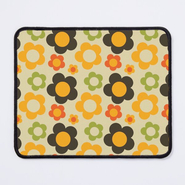 Item preview, bold retro floral Ivory designed and sold by susycosta.