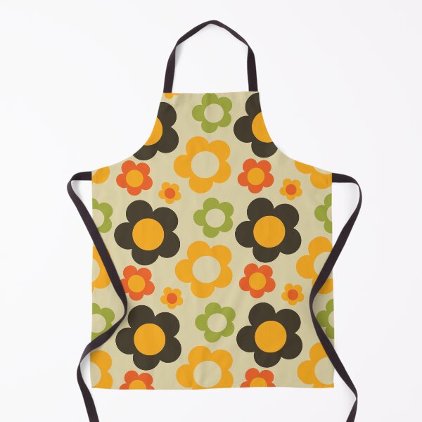Item preview, bold retro floral Ivory designed and sold by susycosta.