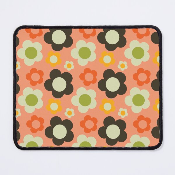 Item preview, bold retro floral pink designed and sold by susycosta.