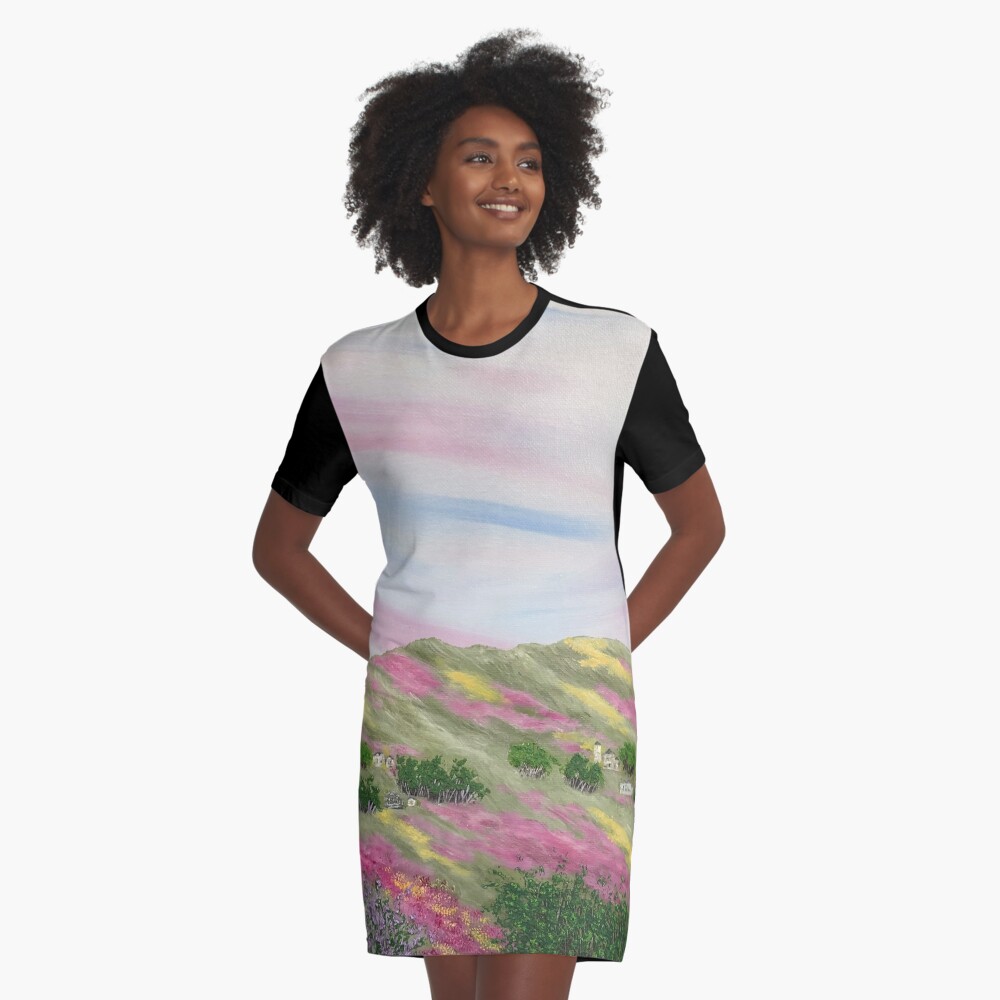 Item preview, Graphic T-Shirt Dress designed and sold by Treasuretique.