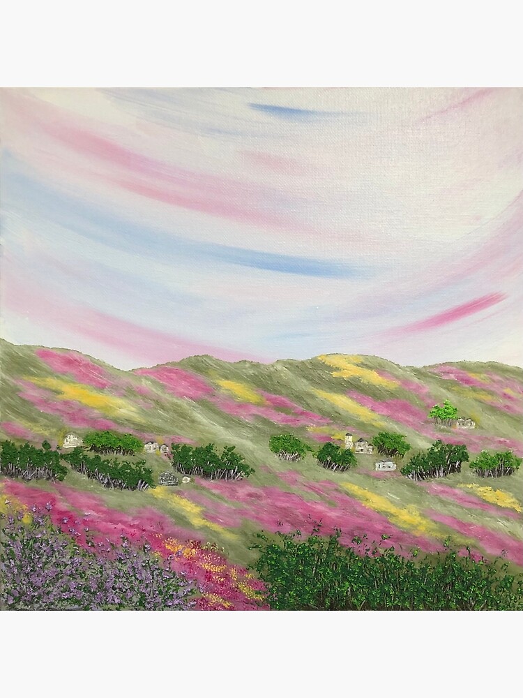 Thumbnail 7 of 7, Framed Art Print, Among the Flower Fields designed and sold by Treasuretique.