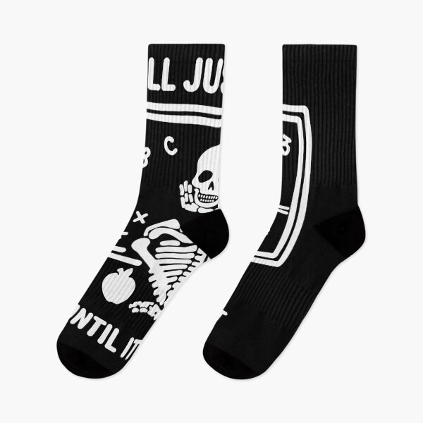 Item preview, I'll Just Wait Until It's Quiet Skeleton Teacher Halloween  designed and sold by BinneyKassidy.