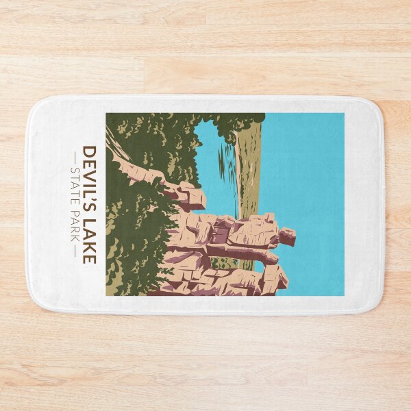 Item preview, Devil's Lake State Park Wisconsin Devils Doorway Vintage designed and sold by KrisSidDesigns.