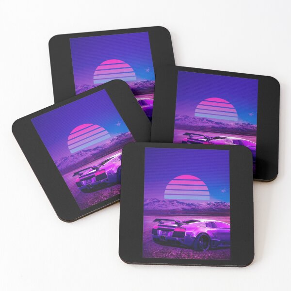Item preview, Car Retro Synthwave Sun designed and sold by Jeff Creative.