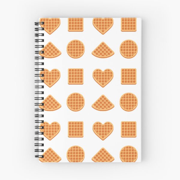 Item preview, Waffle Stickers Pack, Viennese waffles with whipped cream and strawberries, waffles, waffle designed and sold by graphic-genie.